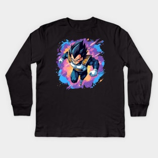 vegeta Kids Long Sleeve T-Shirt